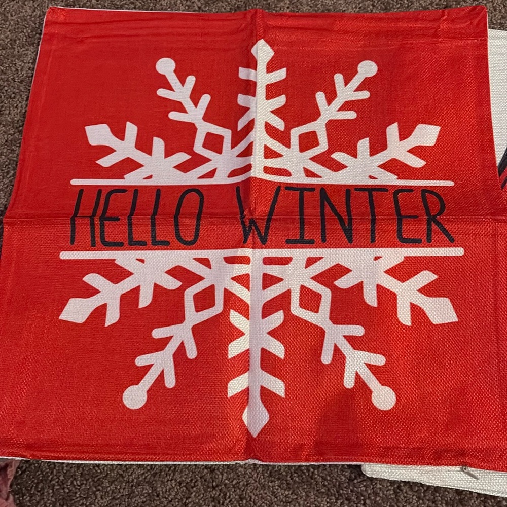 Pillow covers never used